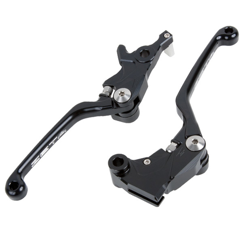 ZETA Pivot Street Lever Set NINJA250/R/SL '08- Black
