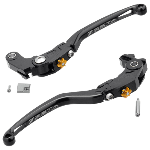ZETA Pilot Lever Set CBR1000RR'08- Black