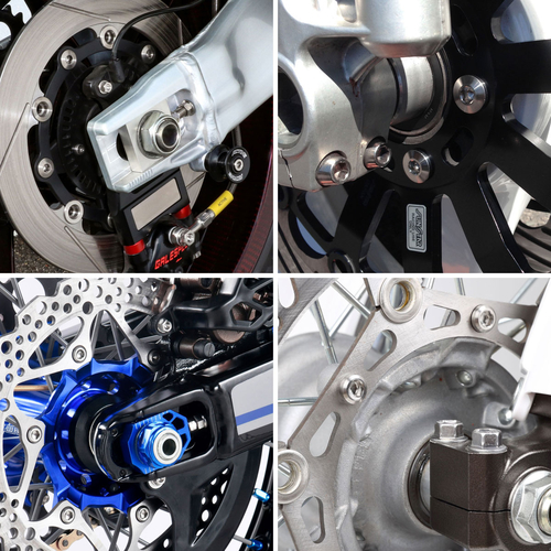 Gr5-Ti B-Disk S-FlangeBolt Set 8-M8 20mm 6pcs