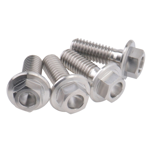 Gr5-Ti B-Disk FlangeBolt Set 6-M6 17mm 4pcs
