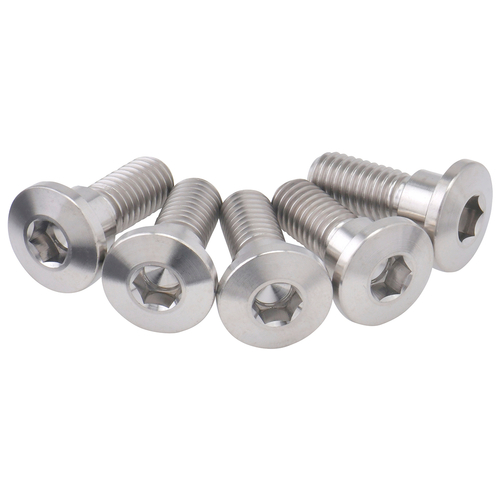 Gr5-Ti B-Disk ThinHeadBolt Set 10-M8 22mm 5pcs