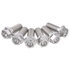 Gr5-Ti B-Disk S-FlangeBolt Set 8-M8 20mm 6pcs