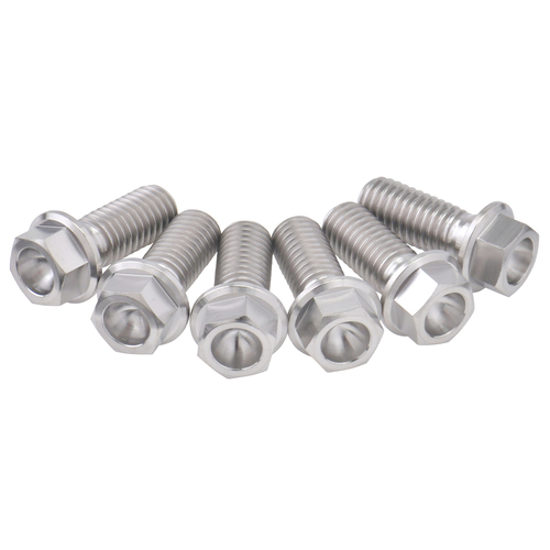 Gr5-Ti B-Disk S-FlangeBolt Set 8-M8 20mm 6pcs