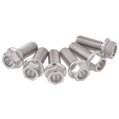 Gr5-Ti B-Disk FlangeBolt Set 8-M8 20mm 6pcs