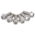 Gr5-Ti B-Disk FlangeBolt Set 6-M6 16mm 6pcs