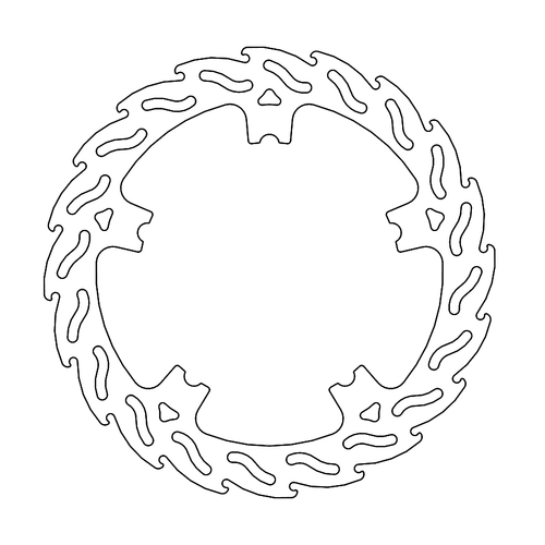 Front right fixed Custom Flame series