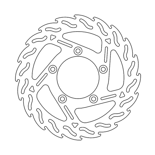 Rear Custom Flame series