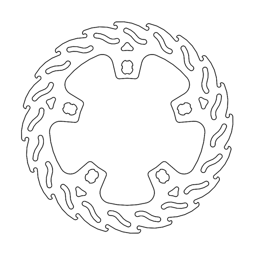 Front right fixed Custom Flame series