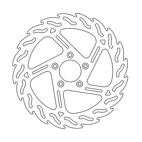 Front right fixed Custom Flame series