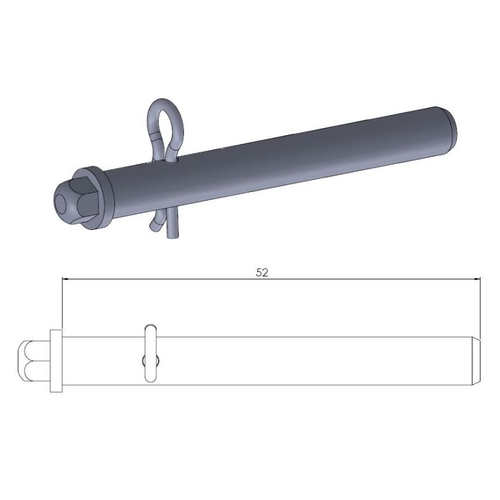 Front Brake Pad Pin | Rear Brake Pad Pin