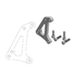 MOTO MASTER - ADATTATORE DISCO - Adapter bracket SM Racing 320mm