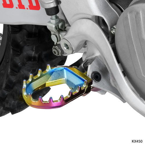 ZETA MAX Foot Pegs KX OILSLICK