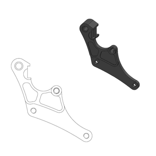 Adapter bracket for SM Mini 298mm front disc