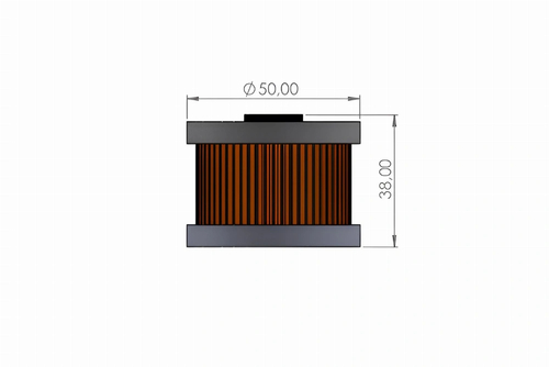 140001 FILTRO OLIO OIL COOL.KXF450 06-15