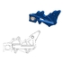 Rear Caliper Adapter BLUE