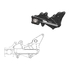 Rear Caliper Adapter BLACK
