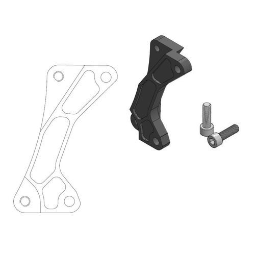 211011 ADATTATORE DISCO 320SM STRADA KAWAS