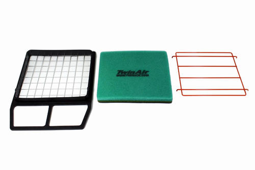 Pre-Oiled Air Filter (FR) + Rubber Flange and Wire Cage 