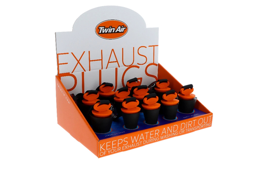 Exhaust Plugs Display (5 pcs 'Small' + 6 pcs 'Large') 