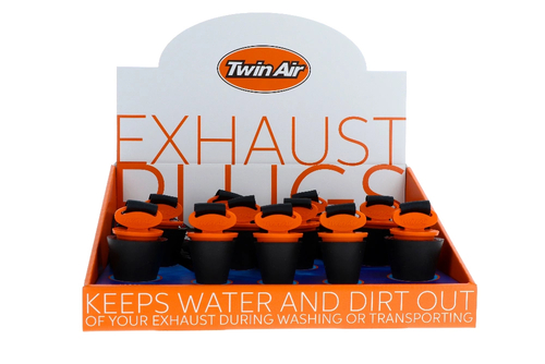 Exhaust Plugs Display (5 pcs 'Small' + 6 pcs 'Large') 