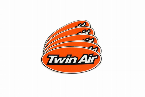 Twin Air Decal Oval, small (82X42mm) 'Thick Quality'