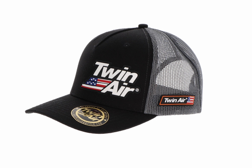 Twin Air Lifestyle Hat - Adjustable - Grey - USA