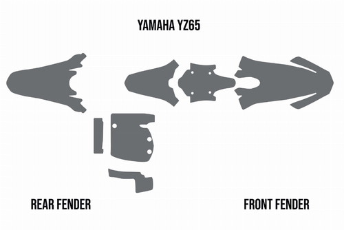 Mud Deflector - Fender Foam Yamaha YZ65 2019/2026