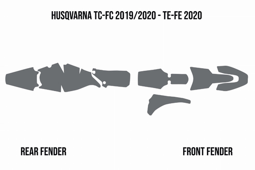 Mud Deflector - Fender Foam Husqvarna TC-FC 2019/2022 TE-FE 2020/2023