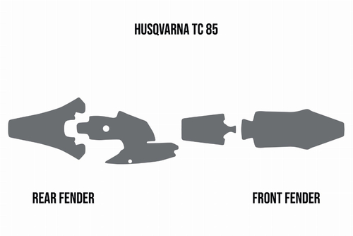 Mud Deflector - Fender Foam Husqvarna TC85 2018/2024