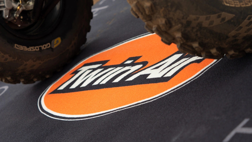 Twin Air XL Pit Mat (250X190cm) = Velour PA, Latex backing