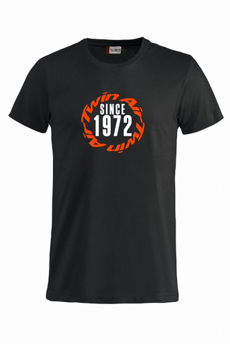 T-Shirt Since 1972 Women Medium - Size 38 (Clique Basic T)